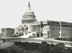 A Capitol, Washington DC, USA, 1895. alkotó: W and S Ltd