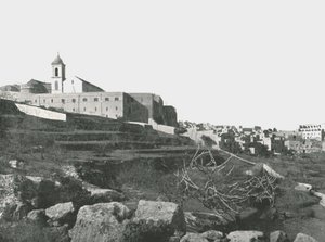 A Születés temploma, Betlehem, Palesztina, 1895.