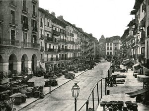 A piactér, Zaragoza, Spanyolország, 1895. alkotó: W and S Ltd