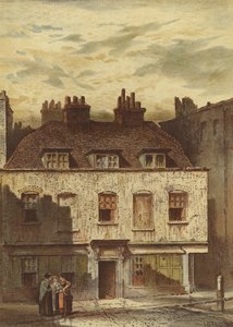 Régi házak, Dyott Street, Bloomsbury (chromolitho)