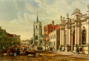 „Market Hall, Sudbury”, 1850, 1943.