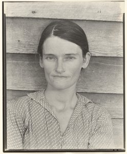 Allie Mae Burroughs, egy pamutrészvényes felesége, Hale megye, Alabama