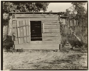 Csirkeól Floyd Burroughs farmján, Hale megye, Alabama