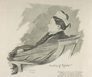 Christina Rossetti portréja, 226. oldal a „Cassell