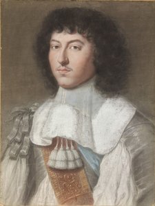 XIV. Lajos francia király 1638-1715, 1660 portréja.