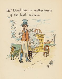 Walter Crane illusztrációja a Legendák Lionel számára (színes litográfia) alkotó: Walter (after) Crane