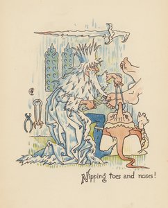 Walter Crane illusztrációja a Legendák Lionel számára (színes litográfia) alkotó: Walter (after) Crane