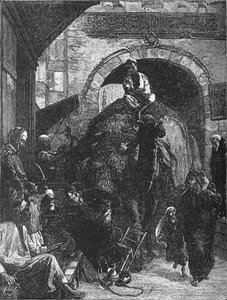 Egy szűk út Kairóban, 1882