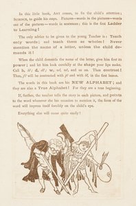 Tanácsot ad az ábécé tanításához. Az arany alapozó. alkotó: Walter Crane