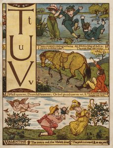 Ábécé (színes litó) alkotó: Walter Crane