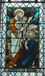 "Feed My Sheep", Walter Crane (1845-1915) alkotó: Walter Crane