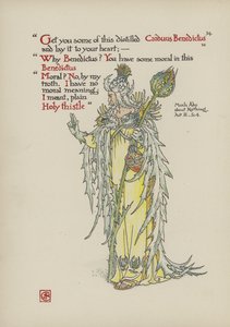 Virágok Shakespeare kertjéből alkotó: Walter Crane