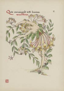 Virágok Shakespeare kertjéből alkotó: Walter Crane