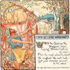 Hercules and the Waggoner, illusztráció a "Baby