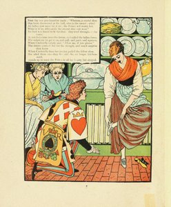 Illusztráció a Fairy Tale Hamupipőkéhez alkotó: Walter Crane