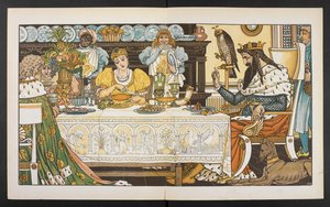 Illusztráció a békaherceghez. alkotó: Walter Crane