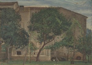 Olasz parasztház, 1871-3. alkotó: Walter Crane