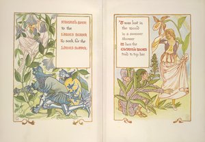 Lovagsarkantyú és bohócfű alkotó: Walter Crane