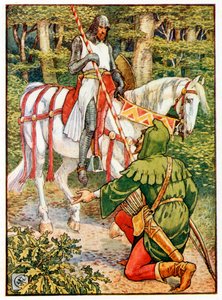 Lyttel John és a Könyvhte alkotó: Walter Crane