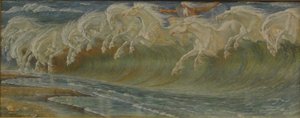 Neptunusz lovai alkotó: Walter Crane