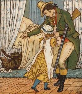 Piroska (színes litho) alkotó: Walter Crane