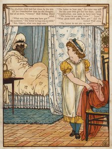 Piroska (színes litho) alkotó: Walter Crane