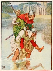 Robin Hood és Tuck atya alkotó: Walter Crane
