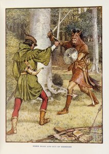 Robin Hood és Guy of Gisborne alkotó: Walter Crane