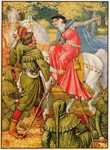 Robin Hood és a hölgy alkotó: Walter Crane