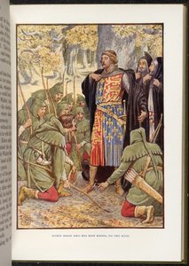 Robin Hood Richard I előtt alkotó: Walter Crane
