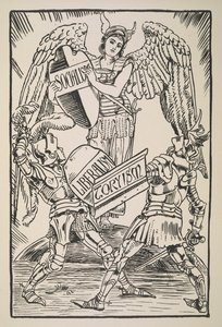 Szocializmus, liberalizmus és toryizmus, a Cartoons for the Cause című filmből alkotó: Walter Crane