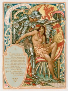 Spanyolország meghódította alkotó: Walter Crane