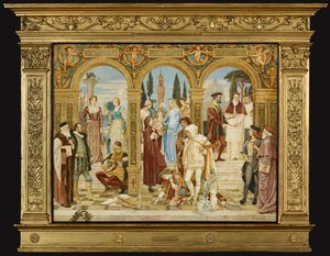 Az olasz művészet apoteózisa alkotó: Walter Crane