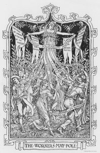 A munkások? május lengyel alkotó: Walter Crane
