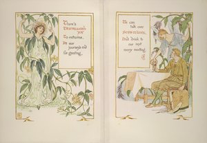 Utazói öröm és zokog a borban alkotó: Walter Crane