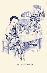A szüfrazsett alkotó: Walter Darr