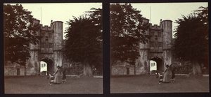Kapuház, Püspöki Palota, Wells, Mendip, Somerset, 1913.