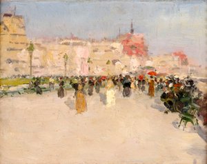 Tengerparti sétány, 1891 körül