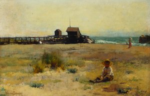 Fiú a tengerparton, 1884