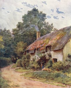 Wessex: Wessex-i házikó (színes litográfia) alkotó: Walter Frederick Roofe Tyndale