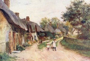 Wessex: Moreton, Dorset (színes litográfia) alkotó: Walter Frederick Roofe Tyndale