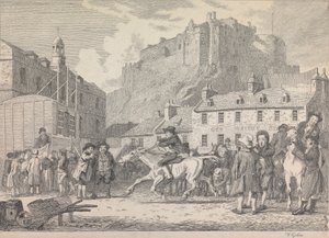 Edinburgh-i kastély és lóvásár alkotó: Walter Geikie