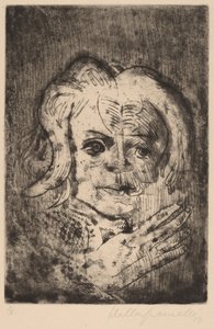 Lány kezű, 1923. alkotó: Walter Gramatte