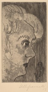 Profilvezető, 1923. alkotó: Walter Gramatte