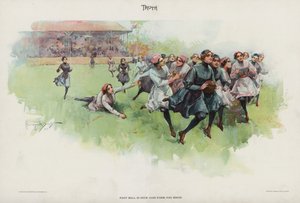 A futball olyan jó forma, tudod (színes litho) alkotó: Walter Granville Smith