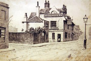 The Black Lion, Old Church Street, Chelsea alkotó: Walter Greaves