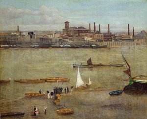 The Plumbago Factory, Battersea (olaj, vászon)