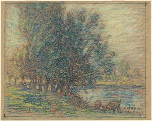 Willows, Longpre, Franciaország alkotó: Walter Griffin