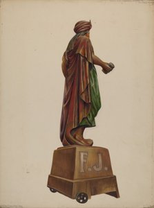 Szivarbolt ábra, c. 1937. alkotó: Walter Hochstrasser