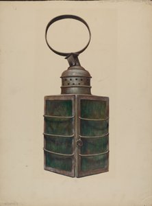 Lámpás, c. 1938. alkotó: Walter Hochstrasser